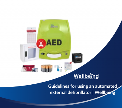 Guide to using an automated external defibrillator (AED)