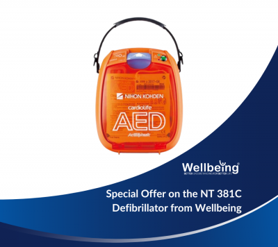 User manual for the AED NT 381C automated external defibrillator (South Korea)