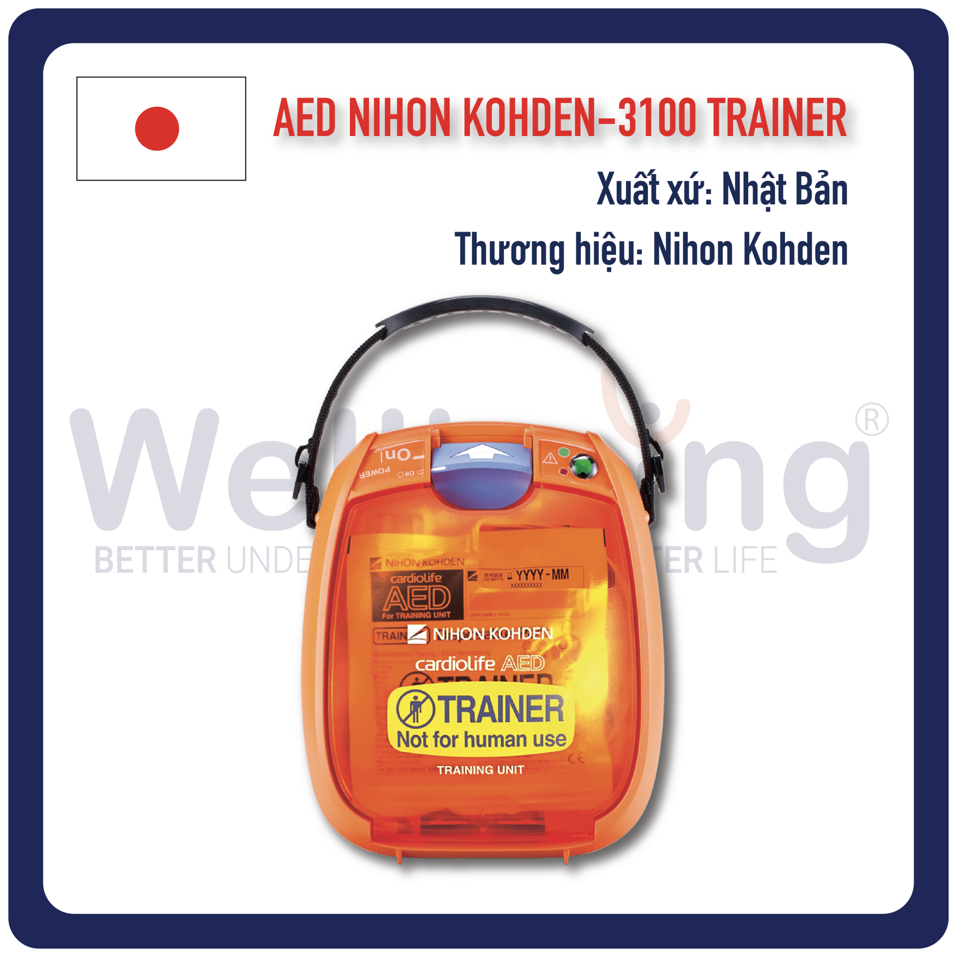 Máy AED Trainer Nihon Kohden A3100