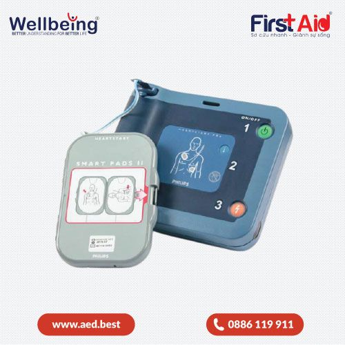  Miếng dán máy AED Philips HeartStart FRx