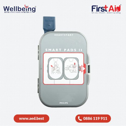  Miếng dán máy AED Philips HeartStart FRx