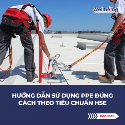 Hướng dẫn sử dụng PPE đúng cách theo tiêu chuẩn HSE