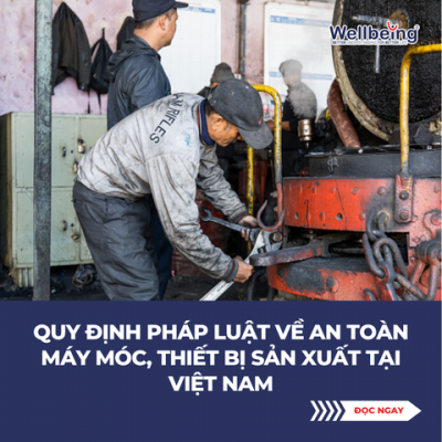 Quy định pháp luật về an toàn máy móc, thiết bị sản xuất tại Việt Nam