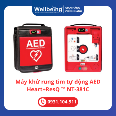 Máy AED Heart+ResQ ™ NT-381.C Hàn Quốc