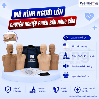 Mô hình người lớn Professional Jaw Thrust PRESTAN (Liên hệ để nhận giá tốt nhất)