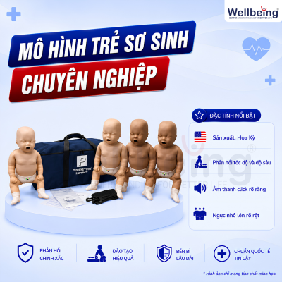 Mô hình trẻ sơ sinh Professional Infant Manikin PRESTAN