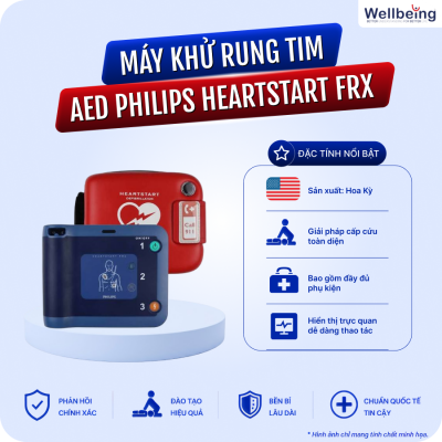Máy AED Philips HeartStart FRx