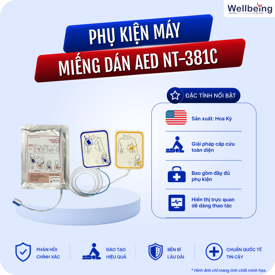 Miếng dán AED NT-381C