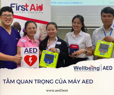 Sơ cứu bằng Máy khử rung tim/máy sốc tim/máy AED| Wellbeing