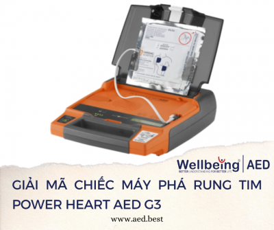 Gỉai mã chiếc máy phá rung tim POWER HEART AED G3| Wellbeing