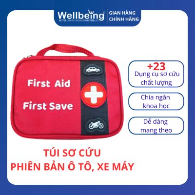 Vehicle First Aid Kit for Cars & Motorbikes – Convenient and Safe Anytime, Anywhere | Wellbeing