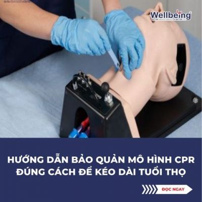 Hướng dẫn bảo quản mô hình CPR đúng cách để kéo dài tuổi thọ