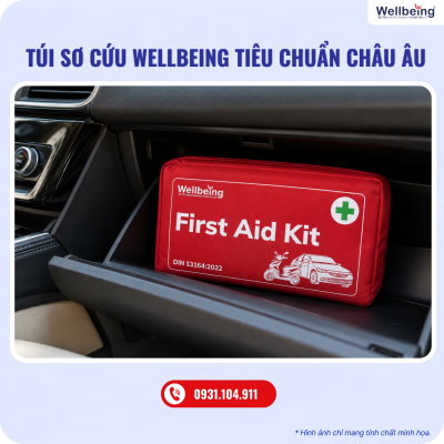 Túi sơ cứu Wellbeing tiêu chuẩn Châu Âu