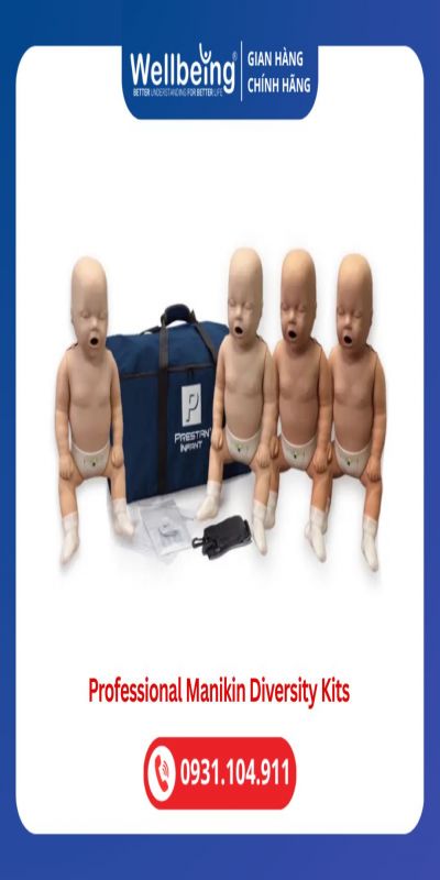 Mô hình CPR Professional Manikin Diversity Kits PRESTAN (Liên hệ để nhận giá tốt nhất)