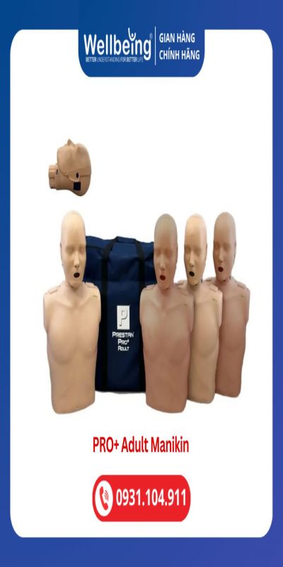 Mô hình người đào tạo CPR PRESTAN PRO+ Adult (Liên hệ để nhận giá tốt nhất)