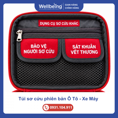 Túi Sơ Cứu Phiên Bản Ô Tô, Xe Máy – Tiện Lợi, An Toàn Mọi Lúc Mọi Nơi | Wellbeing
