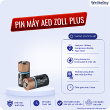 Pin máy AED Zoll Plus