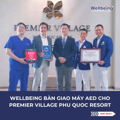 Handover of Automated External Defibrillators (AEDs) to Premier Village Phu Quoc Resort