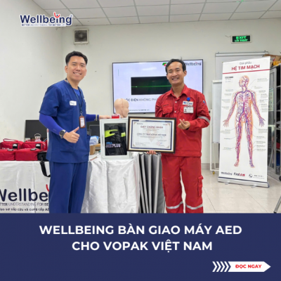 Handover of Automated External Defibrillators (AEDs) to Vopak Vietnam