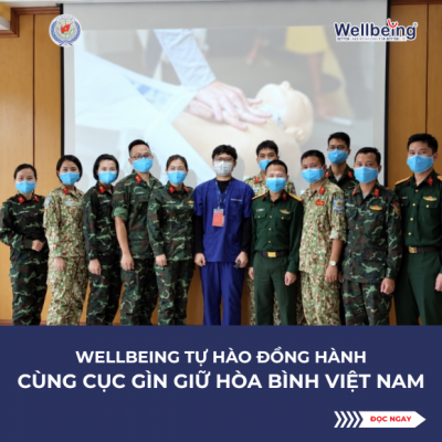 WELLBEING PROUDLY PARTNERS WITH THE VIETNAM DEPARTMENT OF PEACEKEEPING OPERATIONS