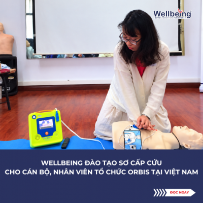 FIRST AID TRAINING FOR STAFF AT ORBIS INTERNATIONAL IN VIETNAM