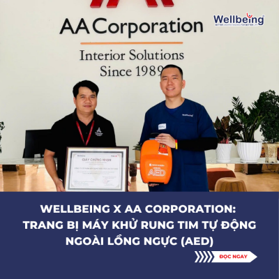 Wellbeing x AA Corporation: Equipping Automated External Defibrillators (AEDs)