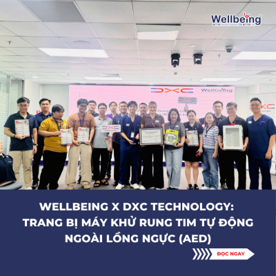 Wellbeing x DXC Technology: Equipping Automated External Defibrillators (AEDs)