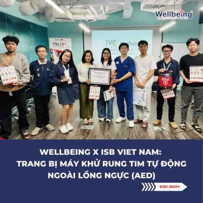 Wellbeing x ISB Viet Nam: Equipping Automated External Defibrillators (AEDs)