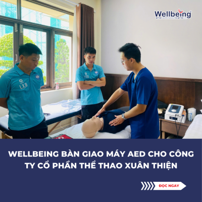 Handover of Automated External Defibrillators (AEDs) to the Xuan Thien Sports Joint Stock Company