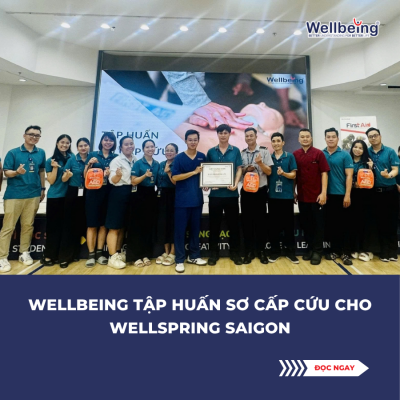 Wellbeing provides First Aid training for Wellspring Saigon