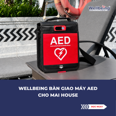 Handover of Automated External Defibrillators (AEDs) to Mai House