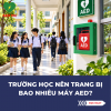 Trường học nên trang bị bao nhiêu máy AED?