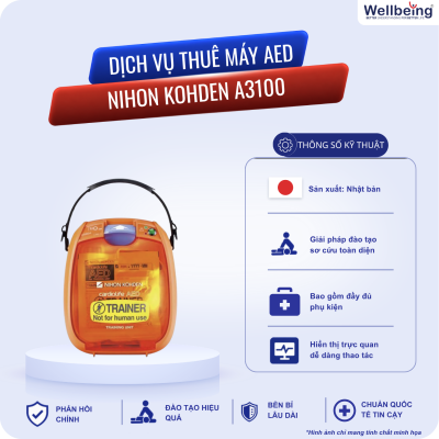 Thuê máy AED Nihon Kohden A3100