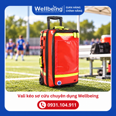 Wellbeing Specialized First Aid Trolley Bag