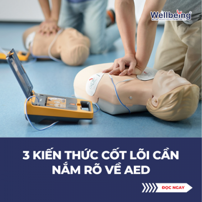 3 kiến thức cốt lõi cần nắm rõ về AED