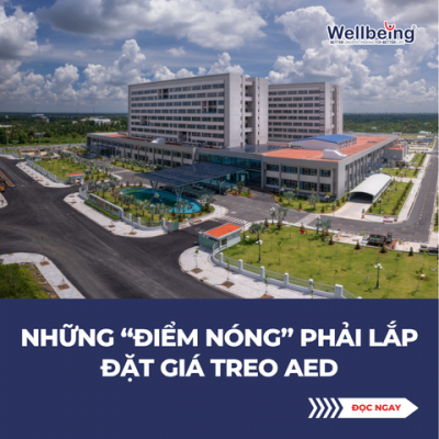 Những “điểm nóng” phải lắp đặt giá treo AED