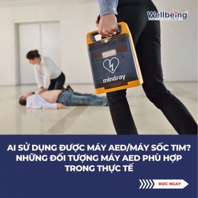 Ai sử dụng được máy AED/máy sốc tim? Những đối tượng máy AED phù hợp trong thực tế