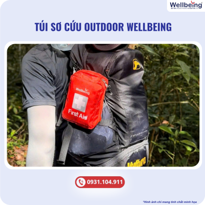 Vỏ Túi Sơ Cứu Outdoor Cho Thể Thao, Leo Núi & Dã Ngoại - Wellbeing