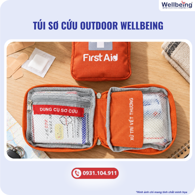 Túi Sơ Cứu Outdoor Cho Thể Thao, Leo Núi & Dã Ngoại - Wellbeing