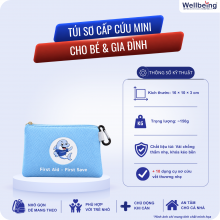 Túi Sơ Cứu Mini Cho Bé & Gia Đình Kèm Móc Treo - Wellbeing