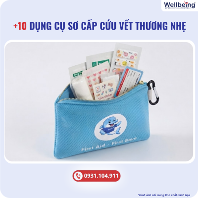 Túi Sơ Cứu Mini Cho Bé & Gia Đình Kèm Móc Treo - Wellbeing