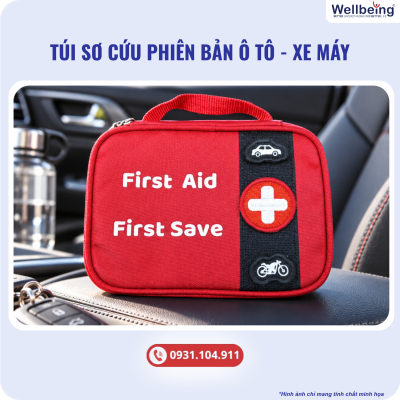 Vehicle First Aid Kit for Cars & Motorbikes – Convenient and Safe Anytime, Anywhere | Wellbeing