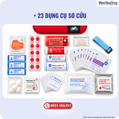 Vehicle First Aid Kit for Cars & Motorbikes – Convenient and Safe Anytime, Anywhere | Wellbeing