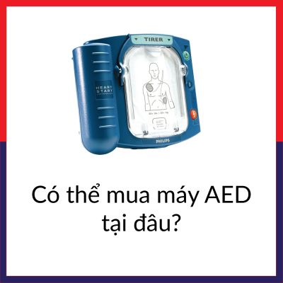 Có thể mua máy AED/máy khử rung tim/máy sốc tim ở đâu? | Wellbeing