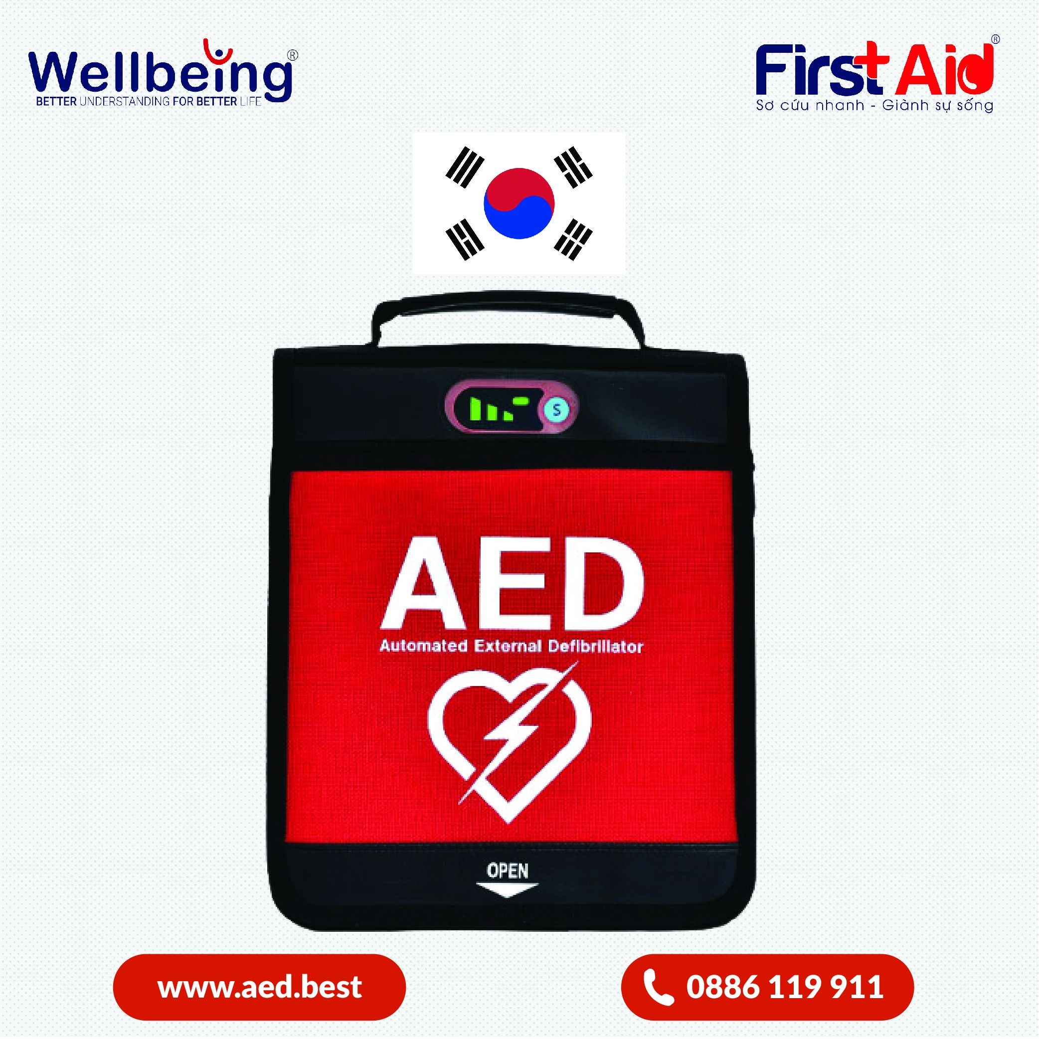 Máy AED Heart+ResQ ™ NT-381.C