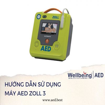 Hướng dẫn sử dụng máy AED Zoll 3