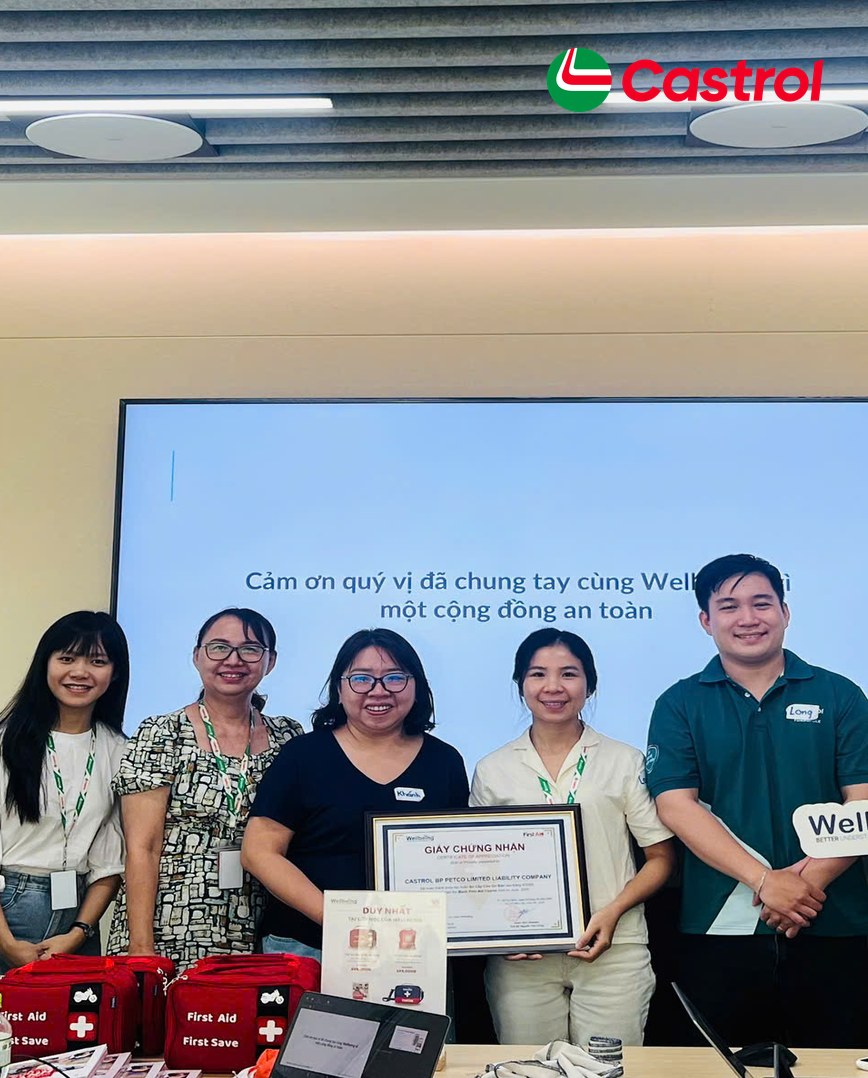 Wellbeing đồng h&agrave;nh c&ugrave;ng Castrol
